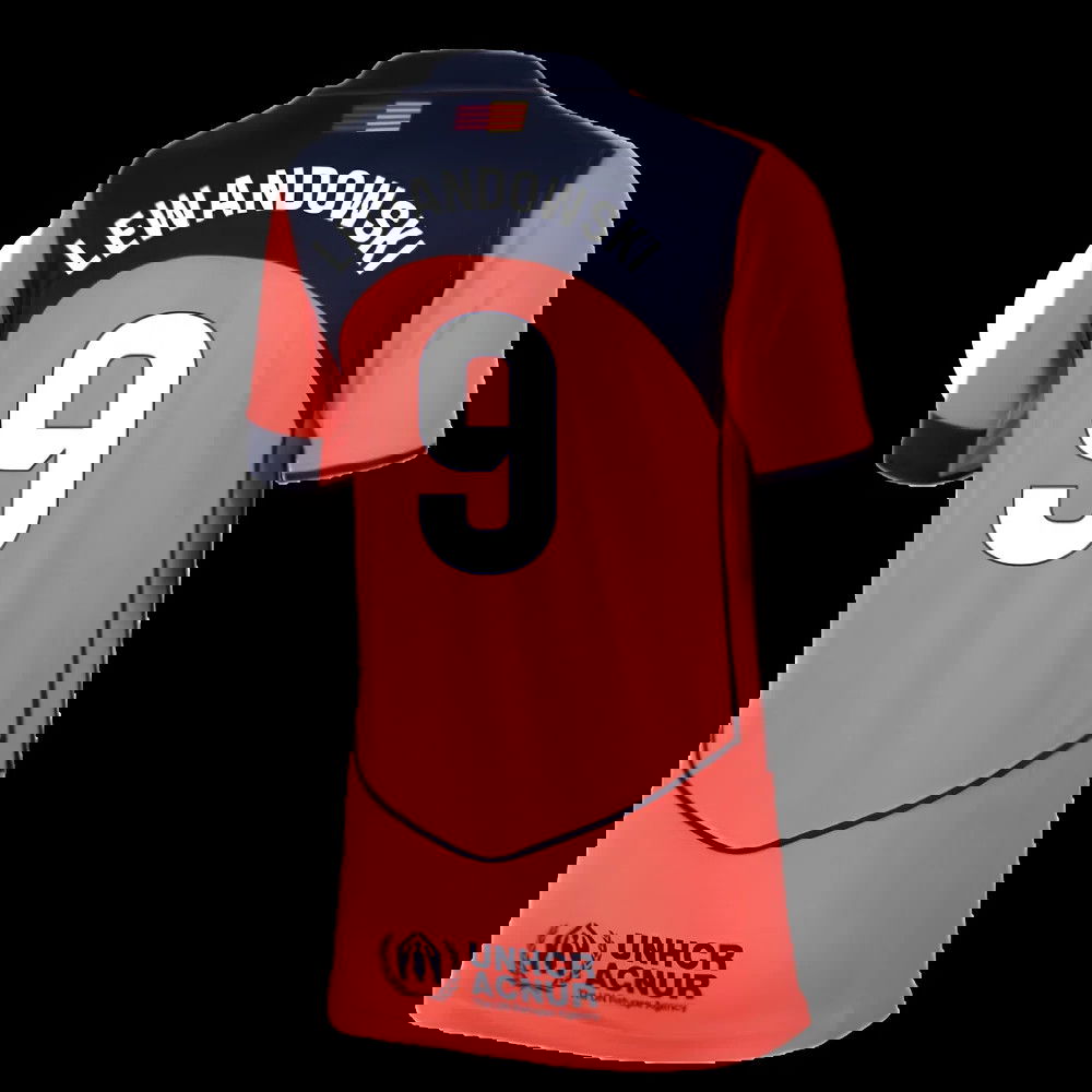 2025-2026 Barcelona Third Shirt (Kids) (Lewandowski 9)
