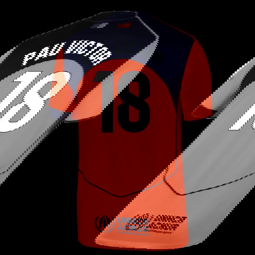2025-2026 Barcelona Third Shirt (Pau Victor 18)