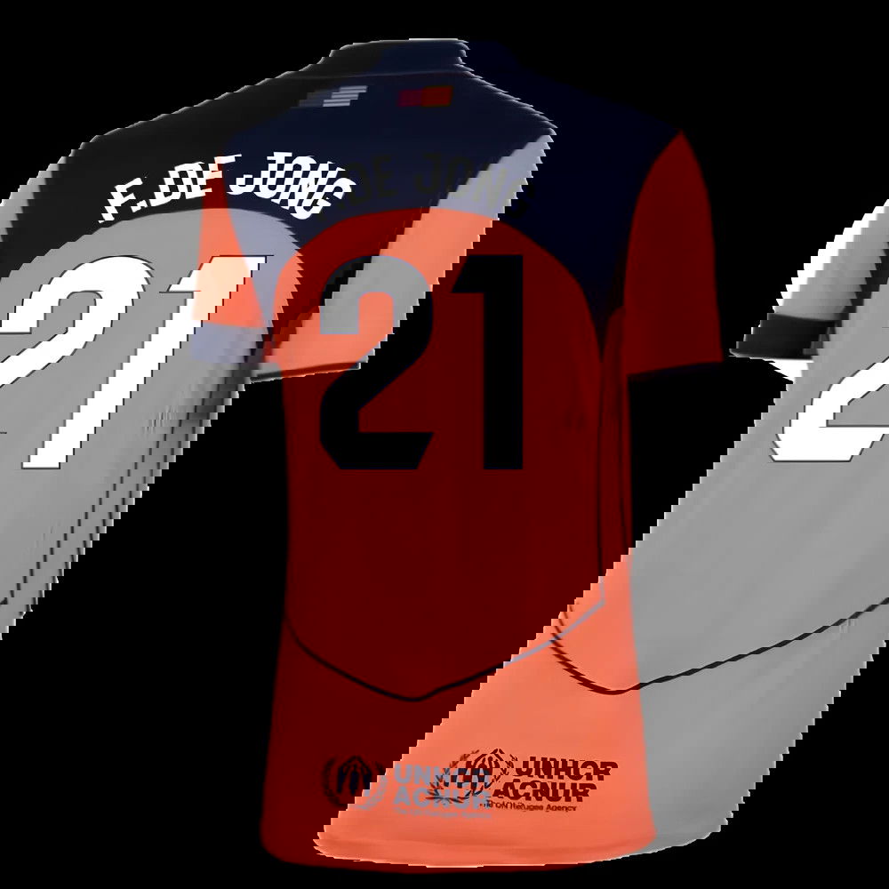 2025-2026 Barcelona Third Shirt (Womens) (F.De Jong 21)