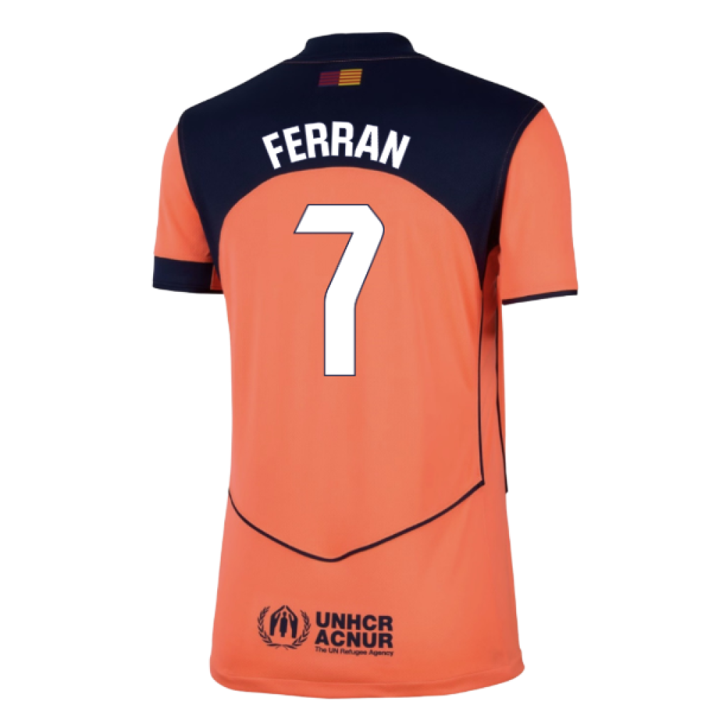 2025-2026 Barcelona Third Shirt (Womens) (Ferran 7)