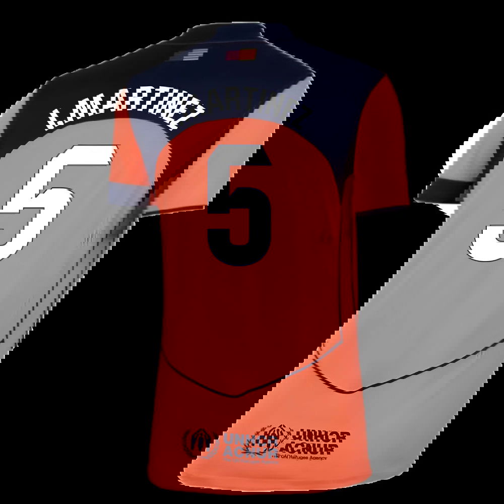 2025-2026 Barcelona Third Shirt (Womens) (I.Martinez 5)