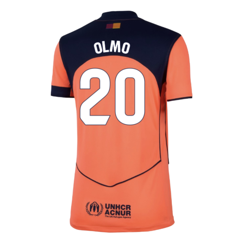 2025-2026 Barcelona Third Shirt (Womens) (Olmo 20)