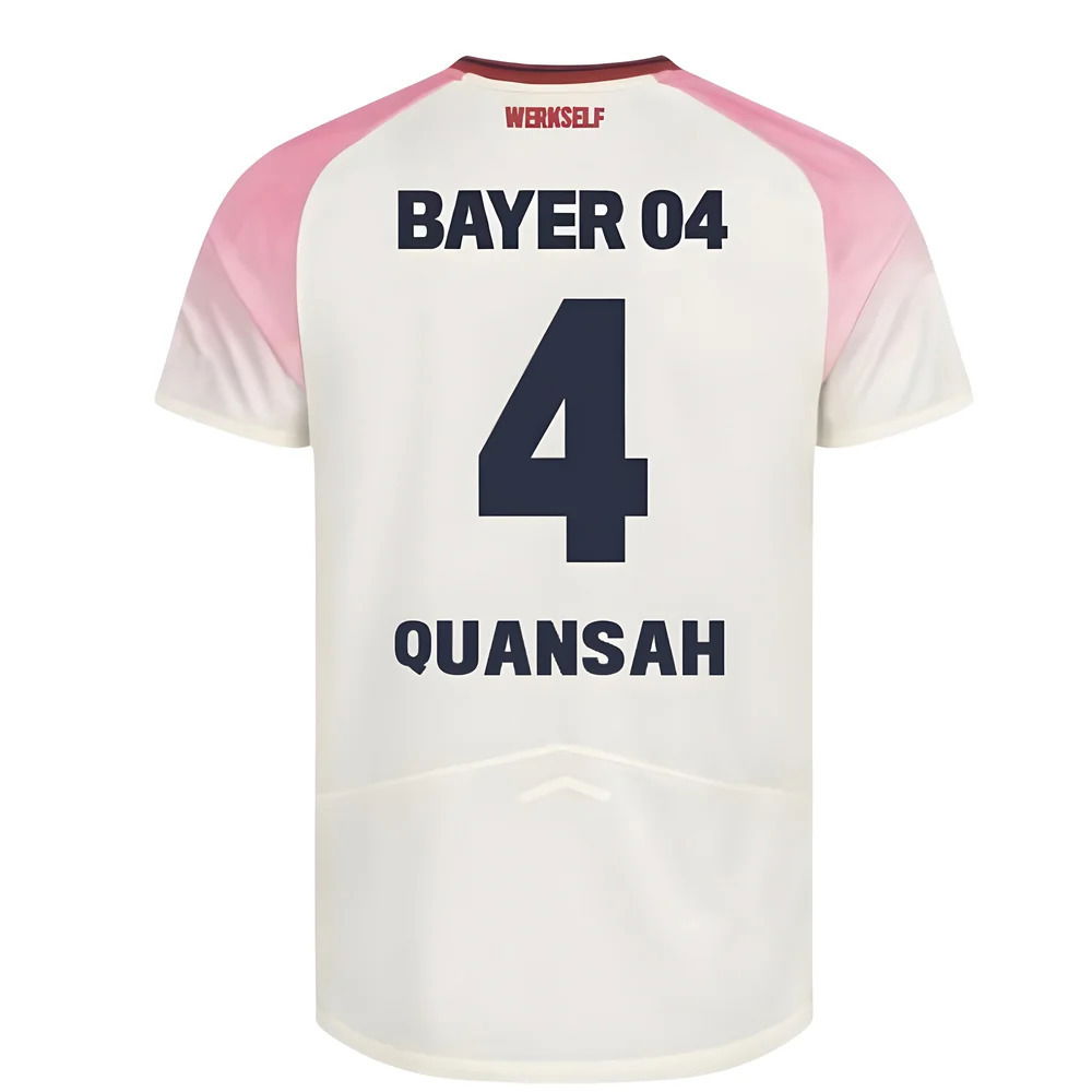 2025-2026 Bayer Leverkusen Away Shirt (Kids) (Quansah 4)