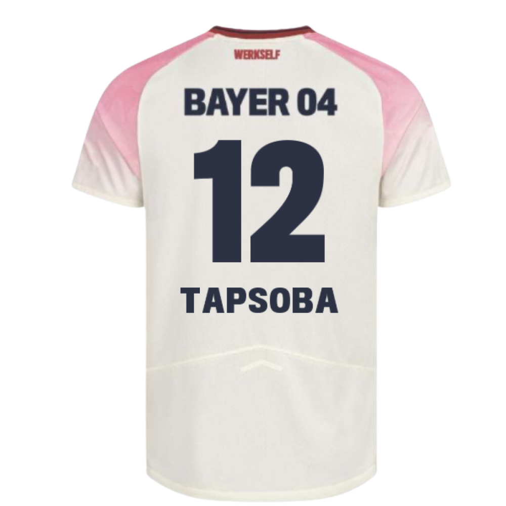 2025-2026 Bayer Leverkusen Away Shirt (Tapsoba 12)