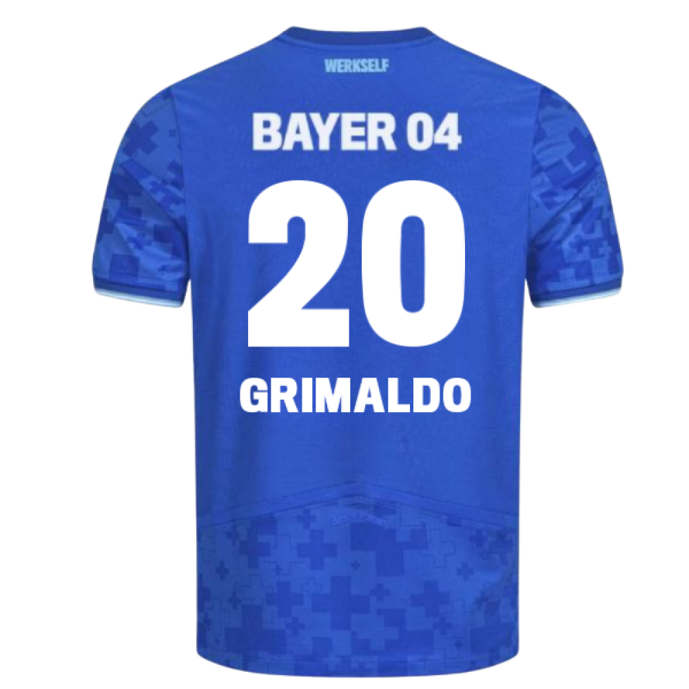 2025-2026 Bayer Leverkusen Third Shirt (Grimaldo 20)