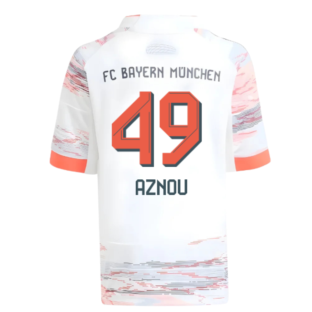 2025-2026 Bayern Munich Away Mini Kit (Aznou 49)