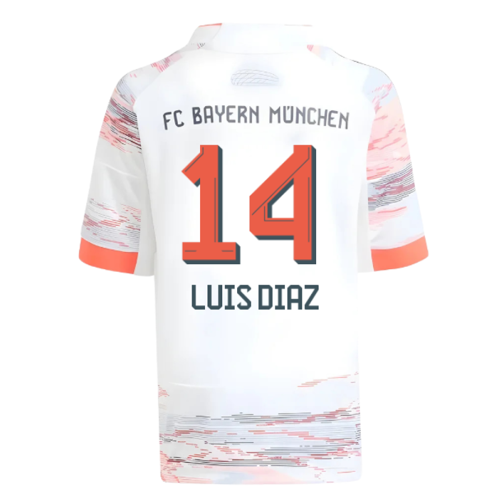 2025-2026 Bayern Munich Away Mini Kit (Luis Diaz 14)