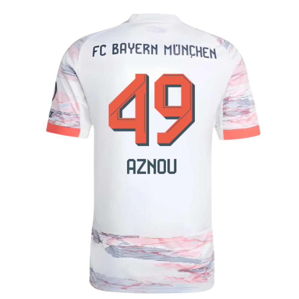 2025-2026 Bayern Munich Away Shirt (Aznou 49)