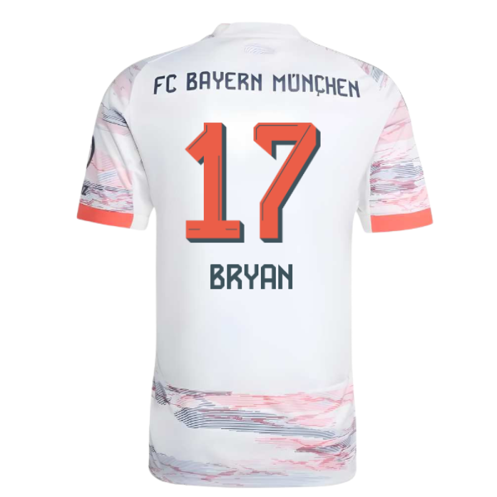 2025-2026 Bayern Munich Away Shirt (Bryan 17)