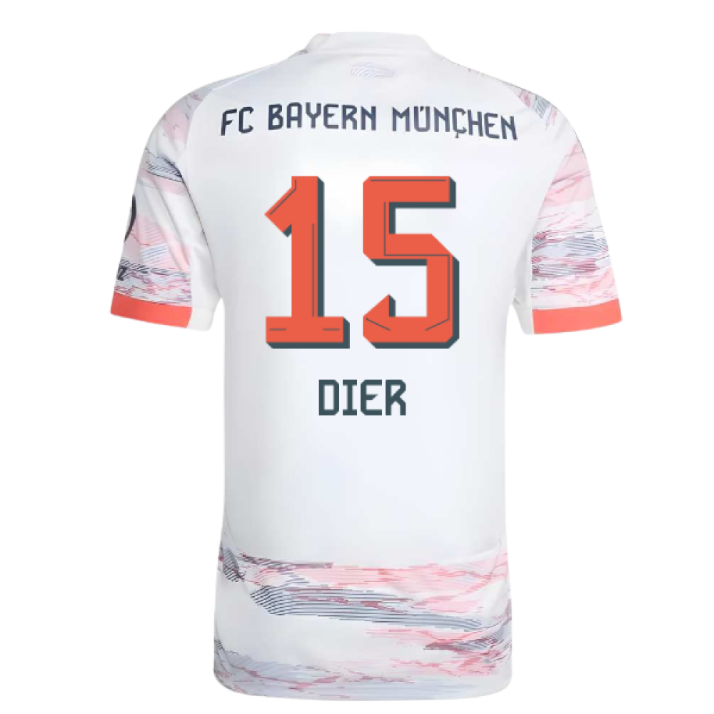 2025-2026 Bayern Munich Away Shirt (Dier 15)