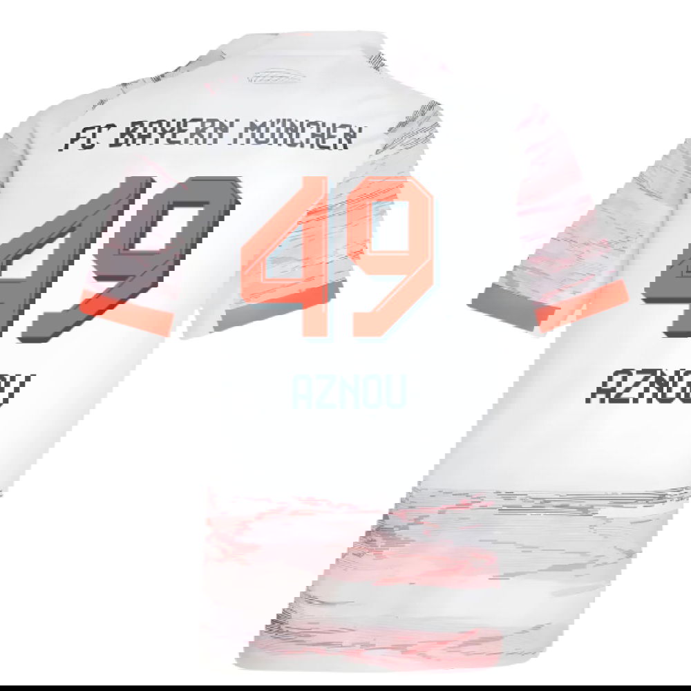 2025-2026 Bayern Munich Away Shirt (Kids) (Aznou 49)