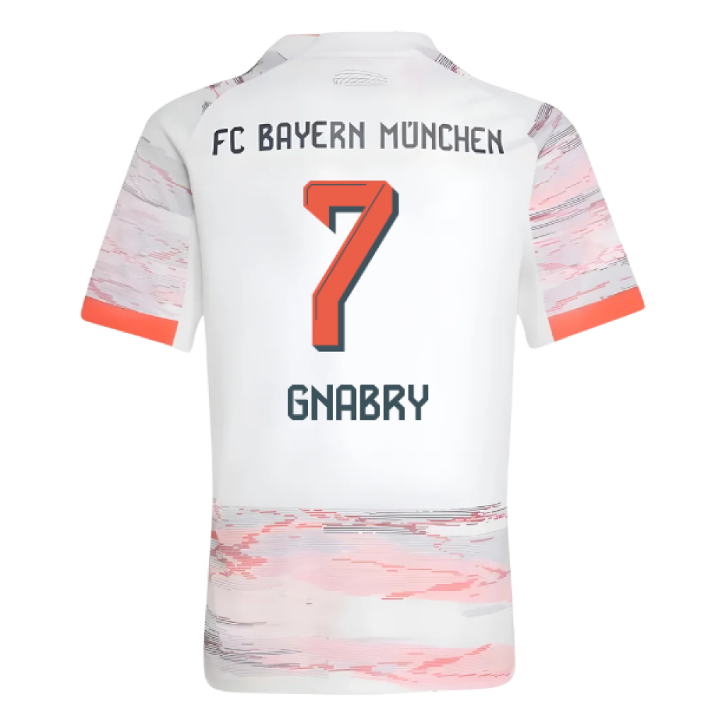 2025-2026 Bayern Munich Away Shirt (Kids) (Gnabry 7)