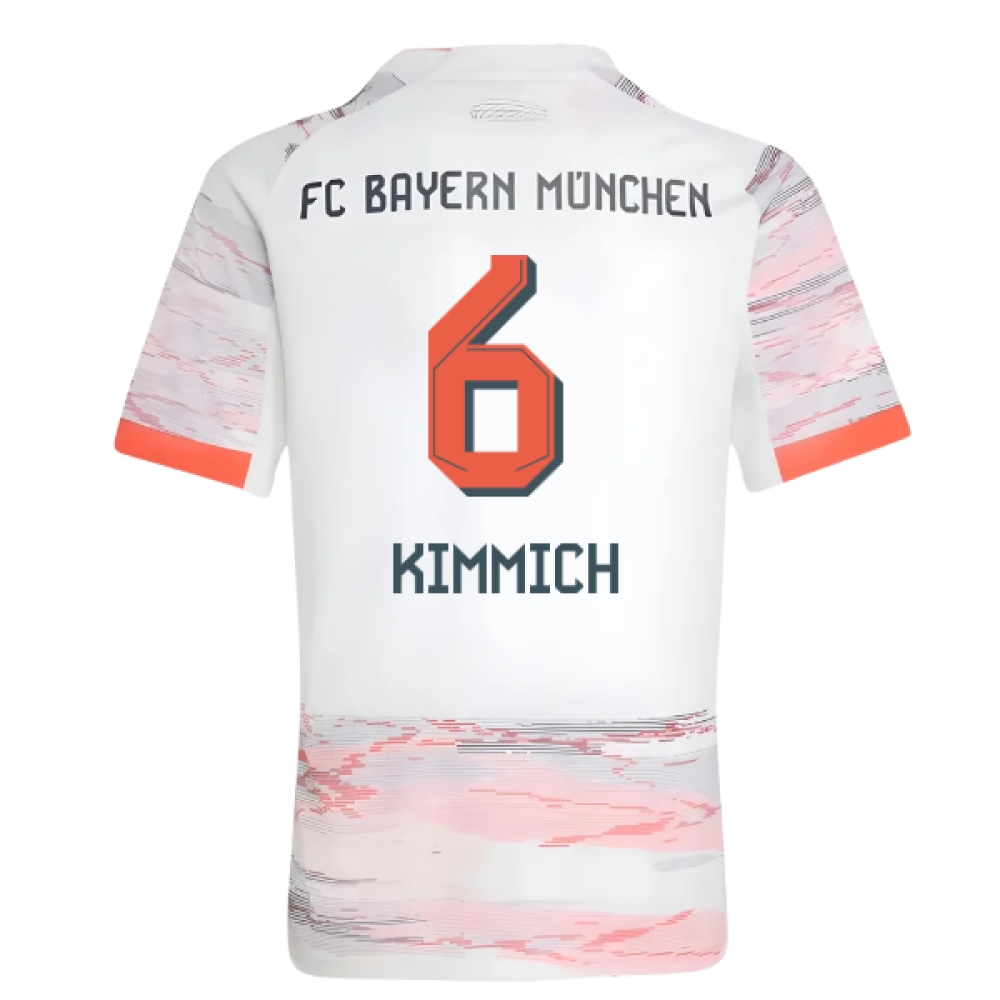 2025-2026 Bayern Munich Away Shirt (Kids) (Kimmich 6)