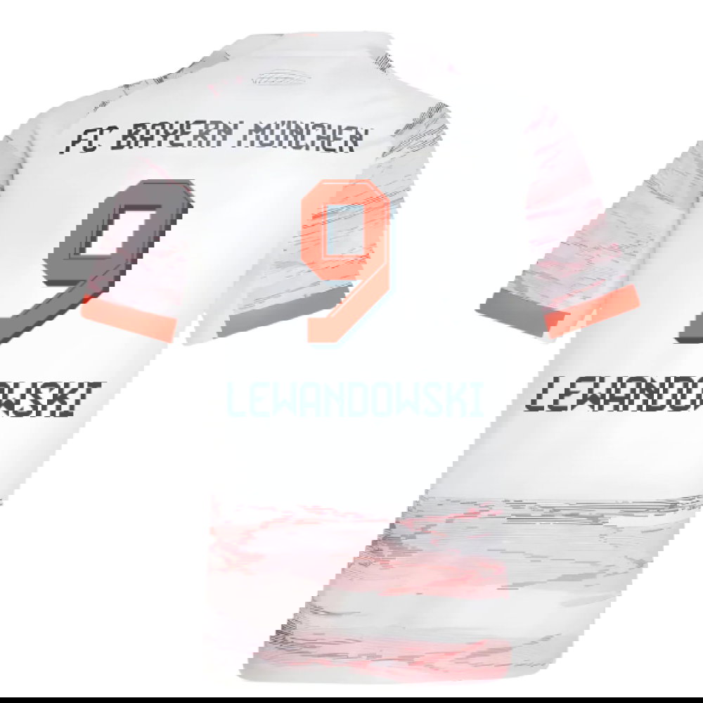 2025-2026 Bayern Munich Away Shirt (Kids) (Lewandowski 9)