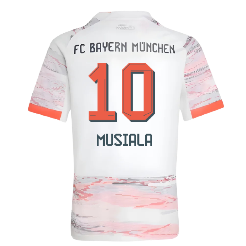 2025-2026 Bayern Munich Away Shirt (Kids) (Musiala 10)
