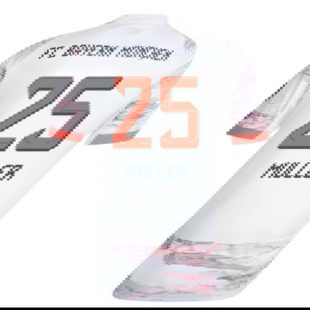 2025-2026 Bayern Munich Away Shirt (Muller 25)