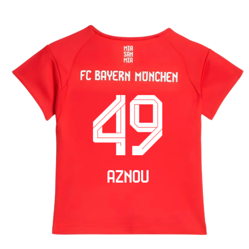 2025-2026 Bayern Munich Home Baby Kit (Aznou 49)