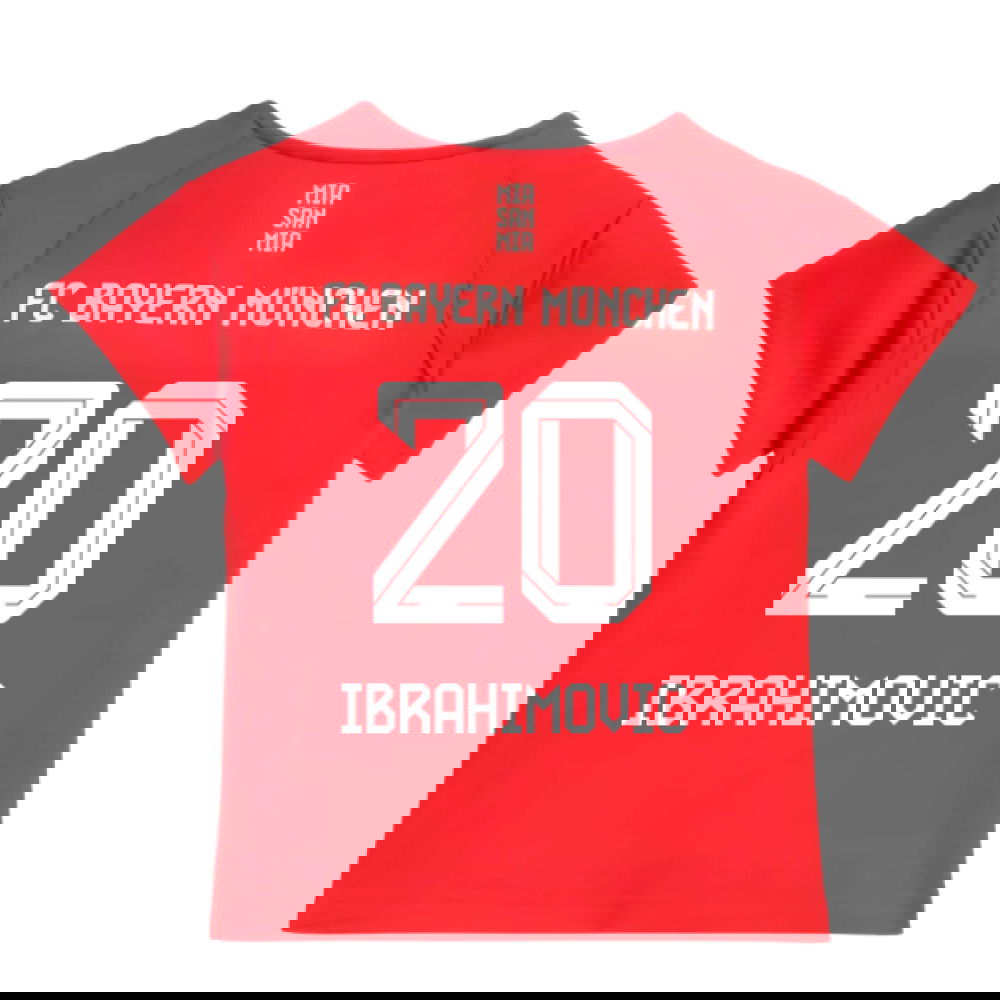 2025-2026 Bayern Munich Home Baby Kit (Ibrahimovic 20)
