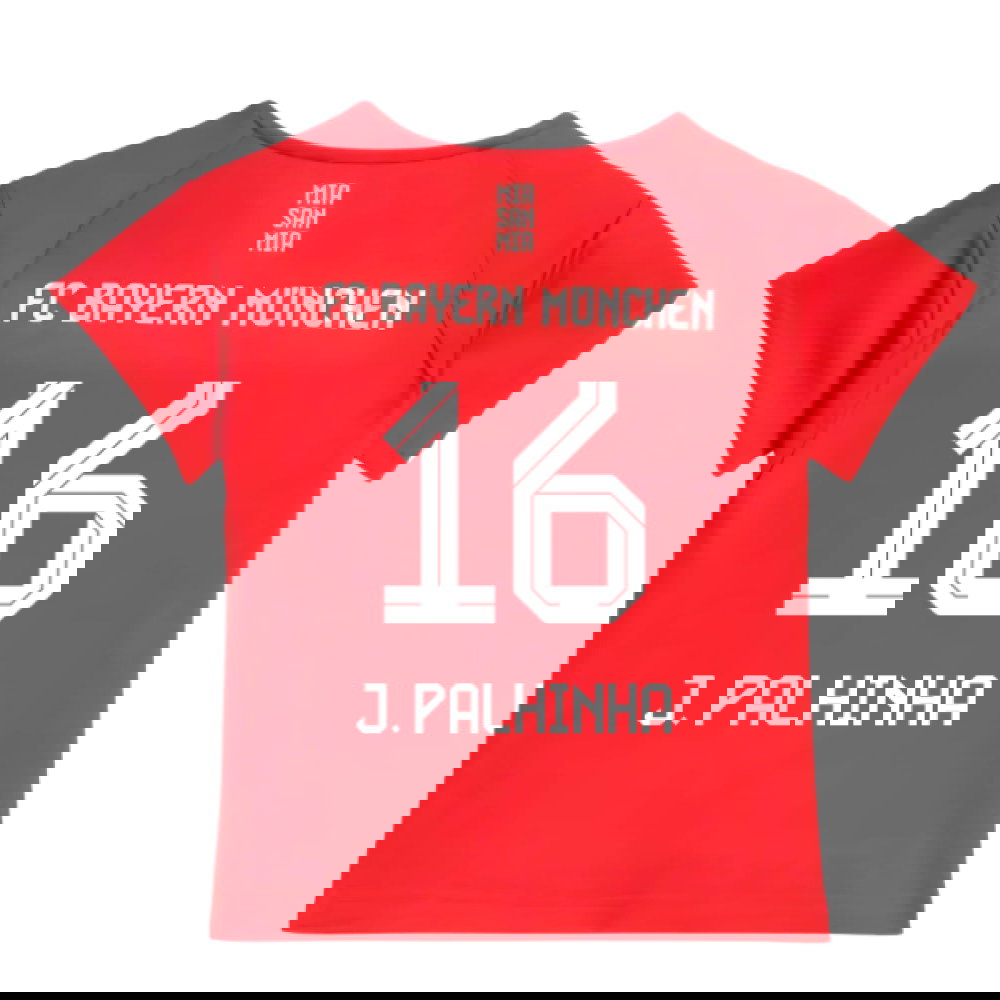 2025-2026 Bayern Munich Home Baby Kit (J. Palhinha 16)