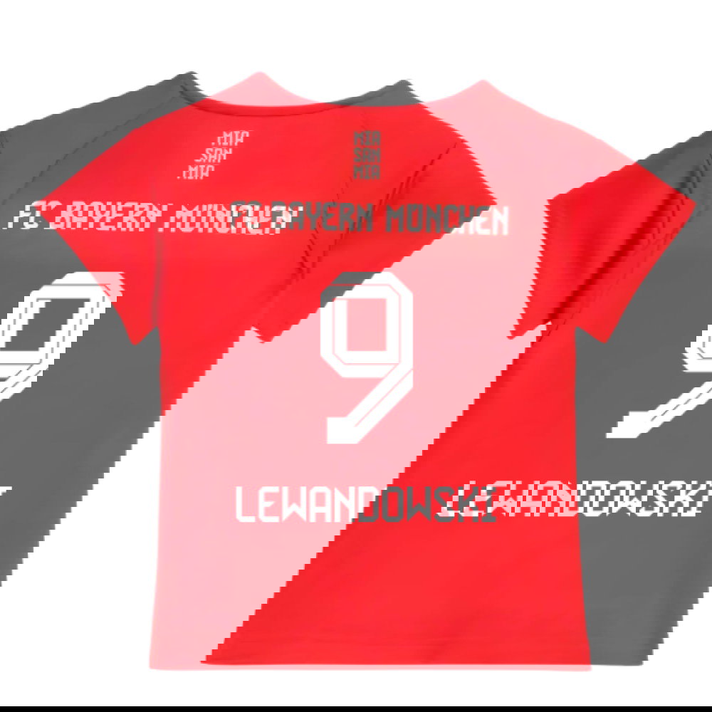 2025-2026 Bayern Munich Home Baby Kit (Lewandowski 9)
