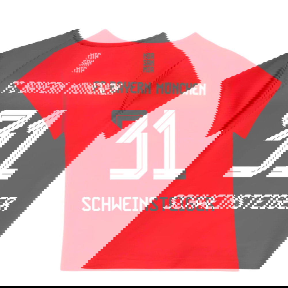 2025-2026 Bayern Munich Home Baby Kit (Schweinsteiger 31)