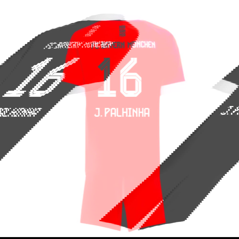 2025-2026 Bayern Munich Home Mini Kit (J. Palhinha 16)