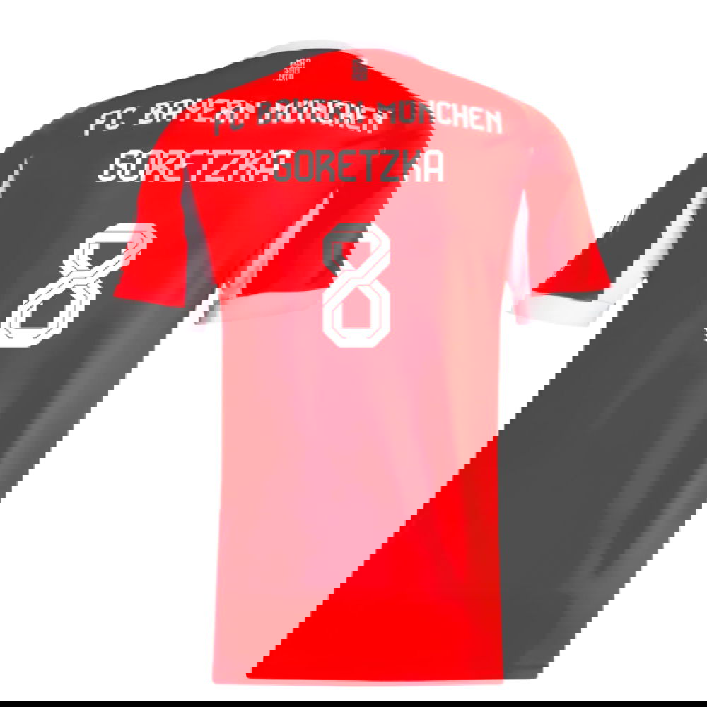 2025-2026 Bayern Munich Home Shirt (Goretzka 8)