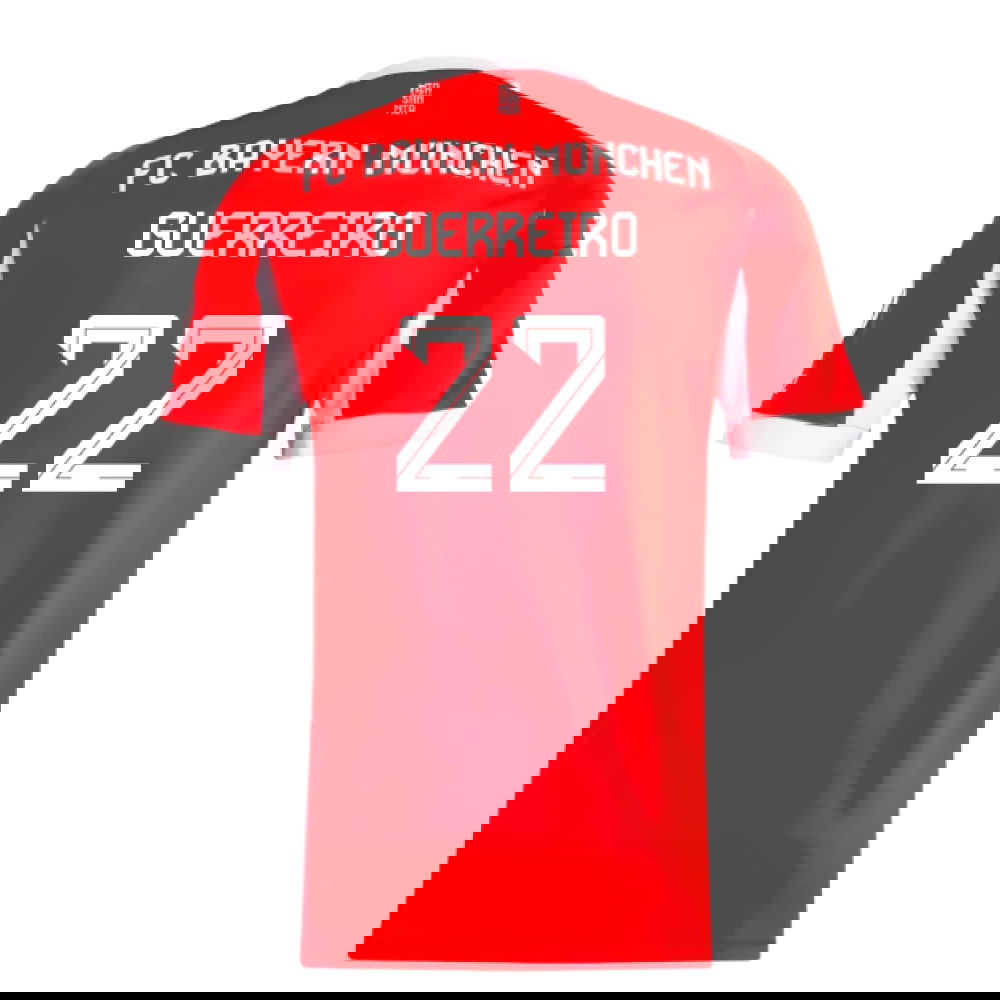 2025-2026 Bayern Munich Home Shirt (Guerreiro 22)