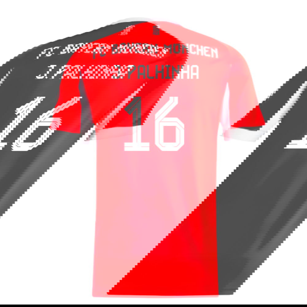 2025-2026 Bayern Munich Home Shirt (J. Palhinha 16)