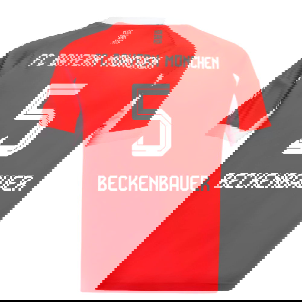 2025-2026 Bayern Munich Home Shirt (Kids) (Beckenbauer 5)