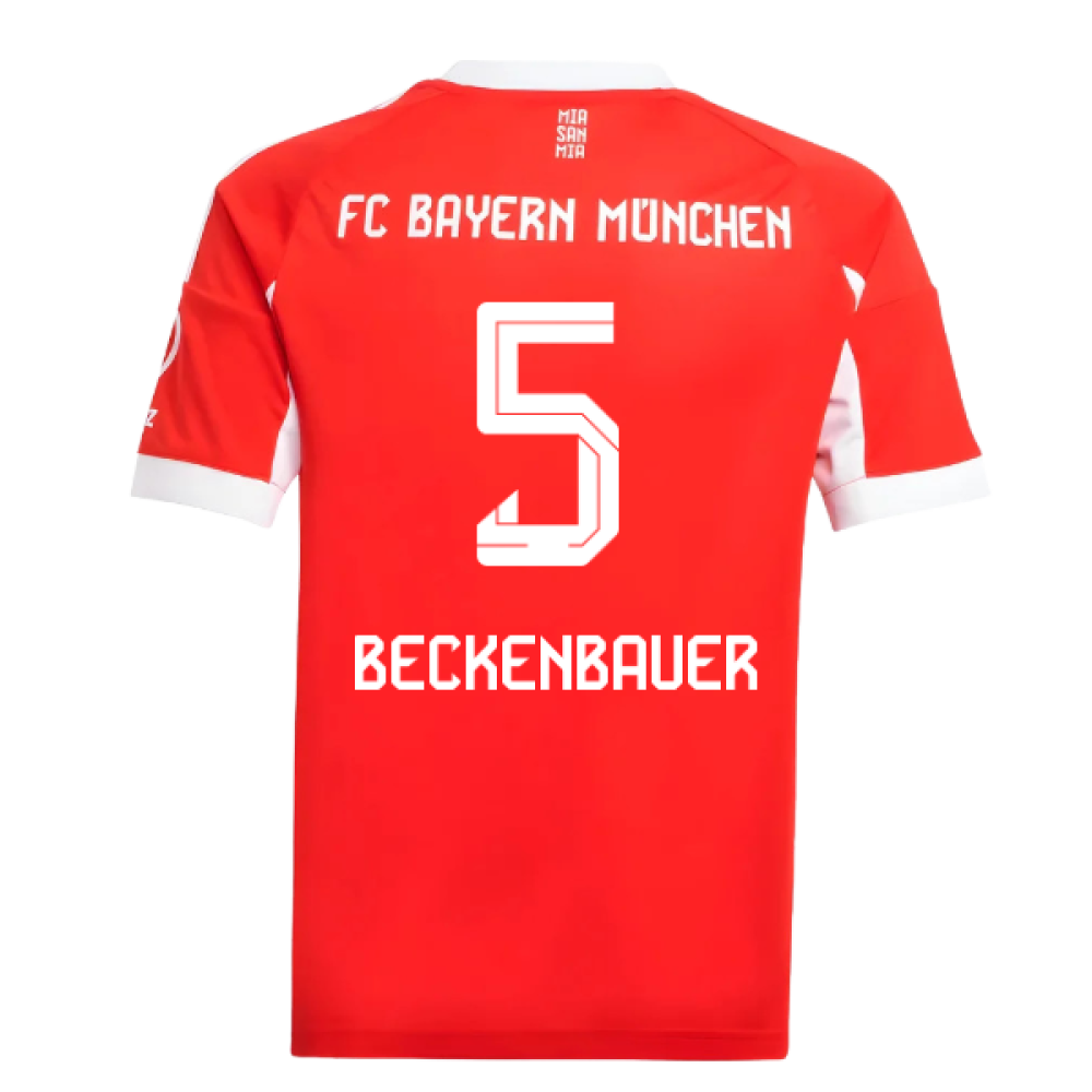 2025-2026 Bayern Munich Home Shirt (Kids) (Beckenbauer 5)