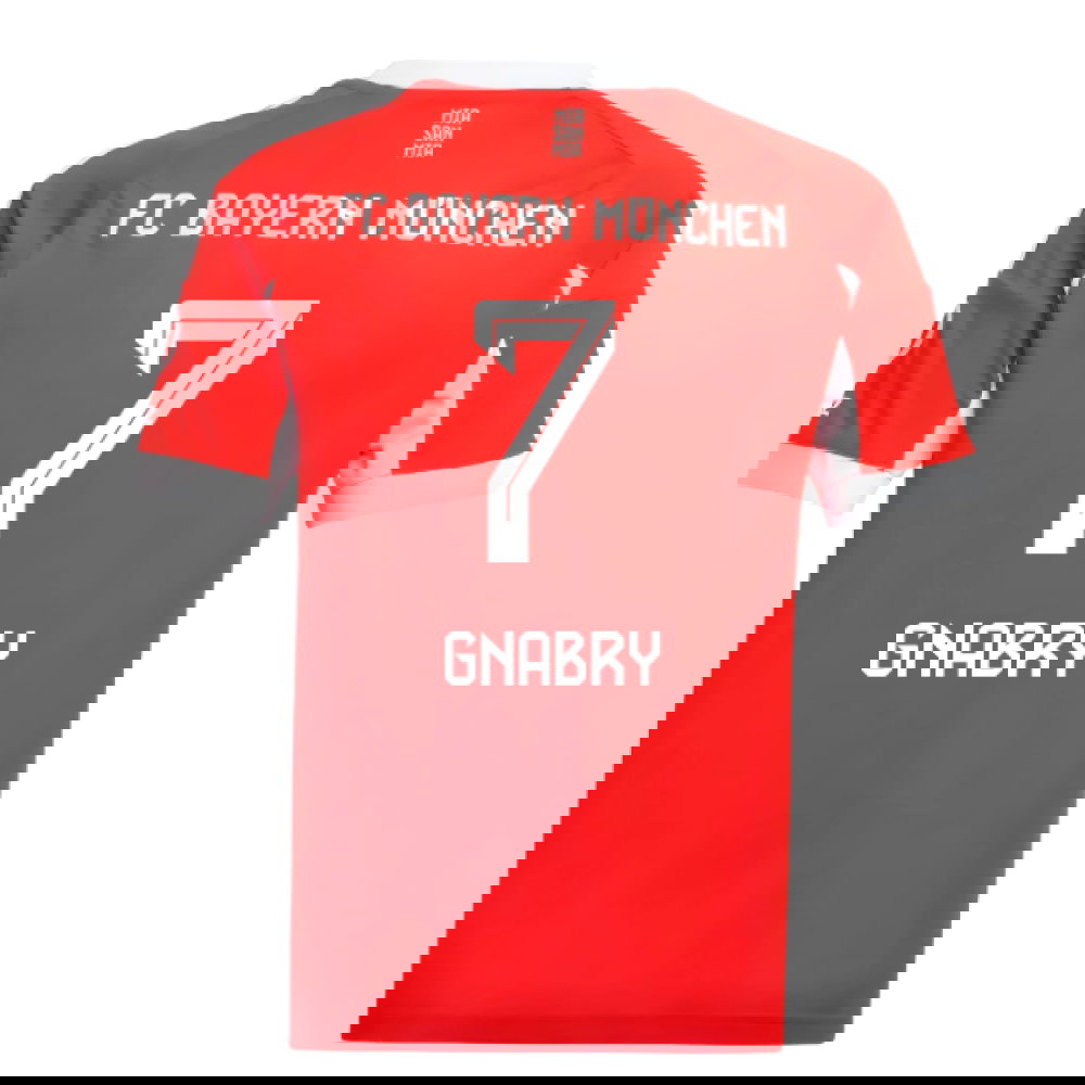 2025-2026 Bayern Munich Home Shirt (Kids) (Gnabry 7)