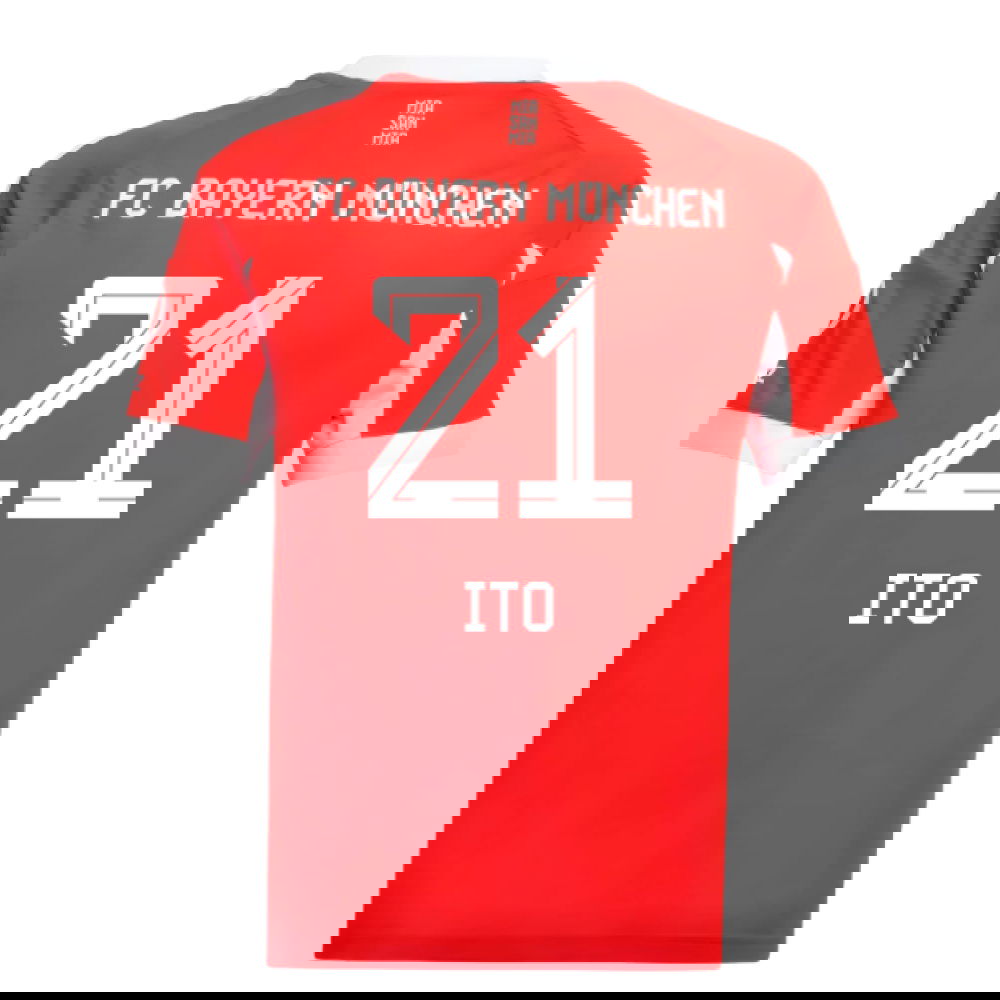 2025-2026 Bayern Munich Home Shirt (Kids) (Ito 21)
