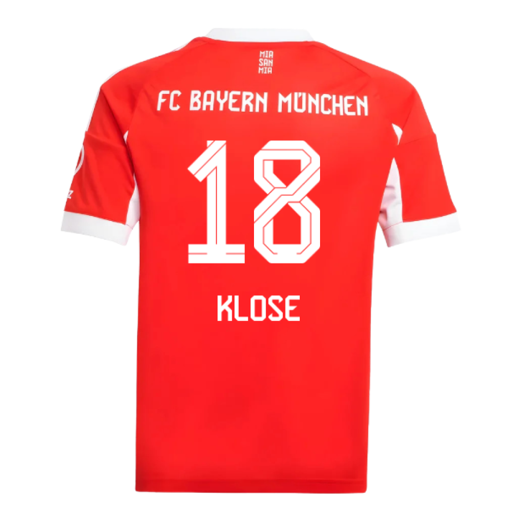 2025-2026 Bayern Munich Home Shirt (Kids) (Klose 18)