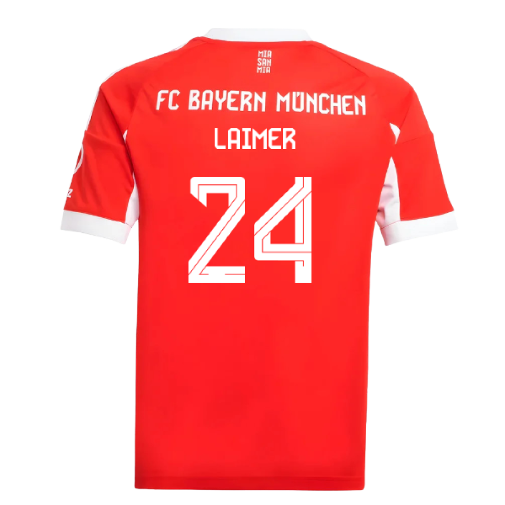 2025-2026 Bayern Munich Home Shirt (Kids) (Laimer 24)