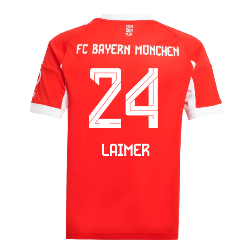2025-2026 Bayern Munich Home Shirt (Kids) (Laimer 24)