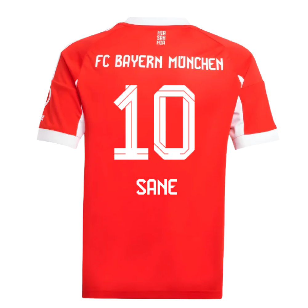 2025-2026 Bayern Munich Home Shirt (Kids) (Sane 10)
