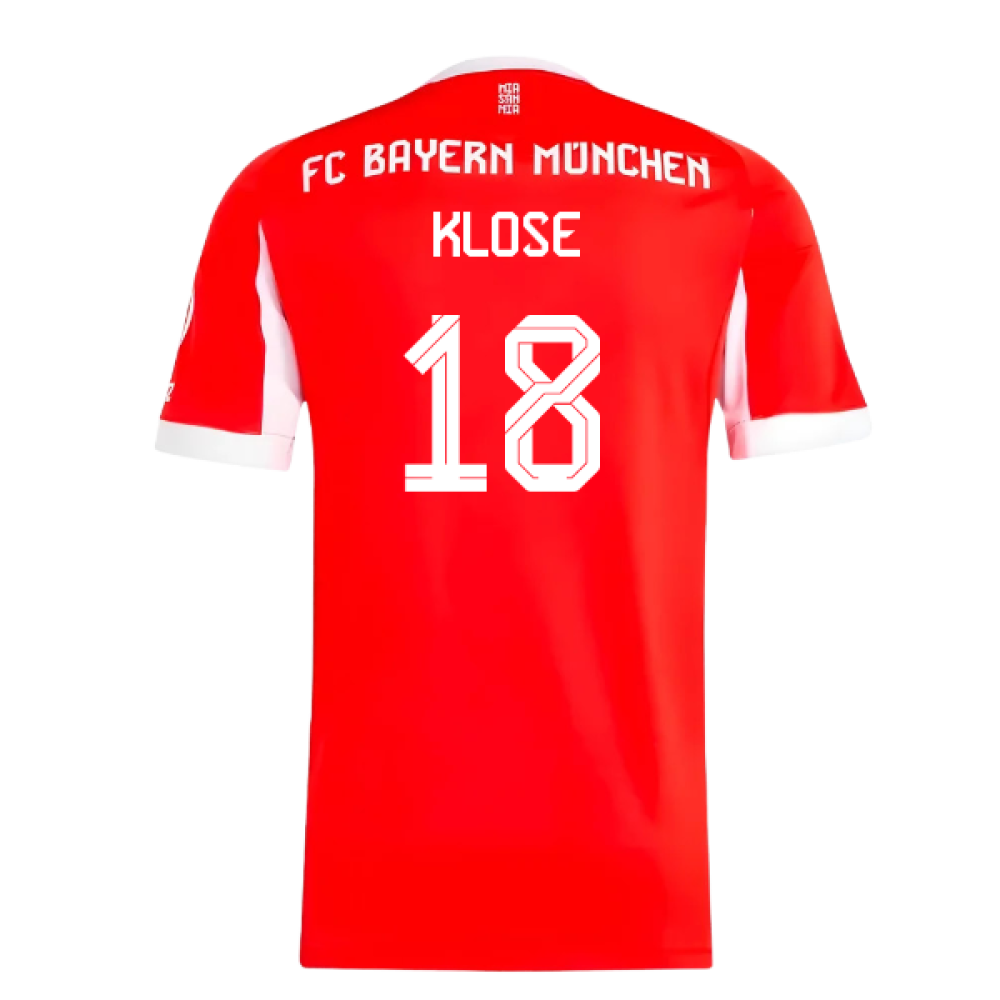 2025-2026 Bayern Munich Home Shirt (Klose 18)