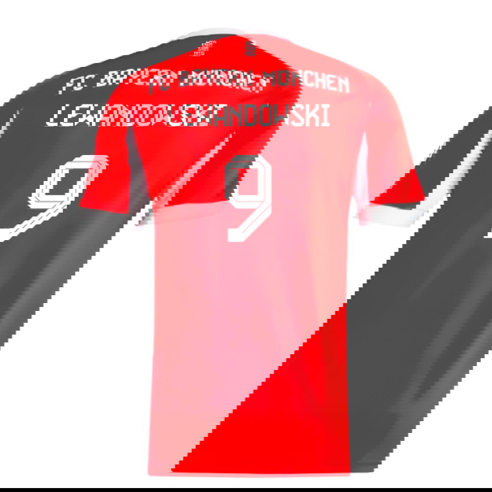 2025-2026 Bayern Munich Home Shirt (Lewandowski 9)