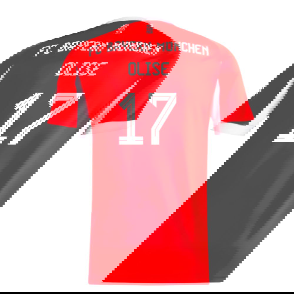 2025-2026 Bayern Munich Home Shirt (Olise 17)