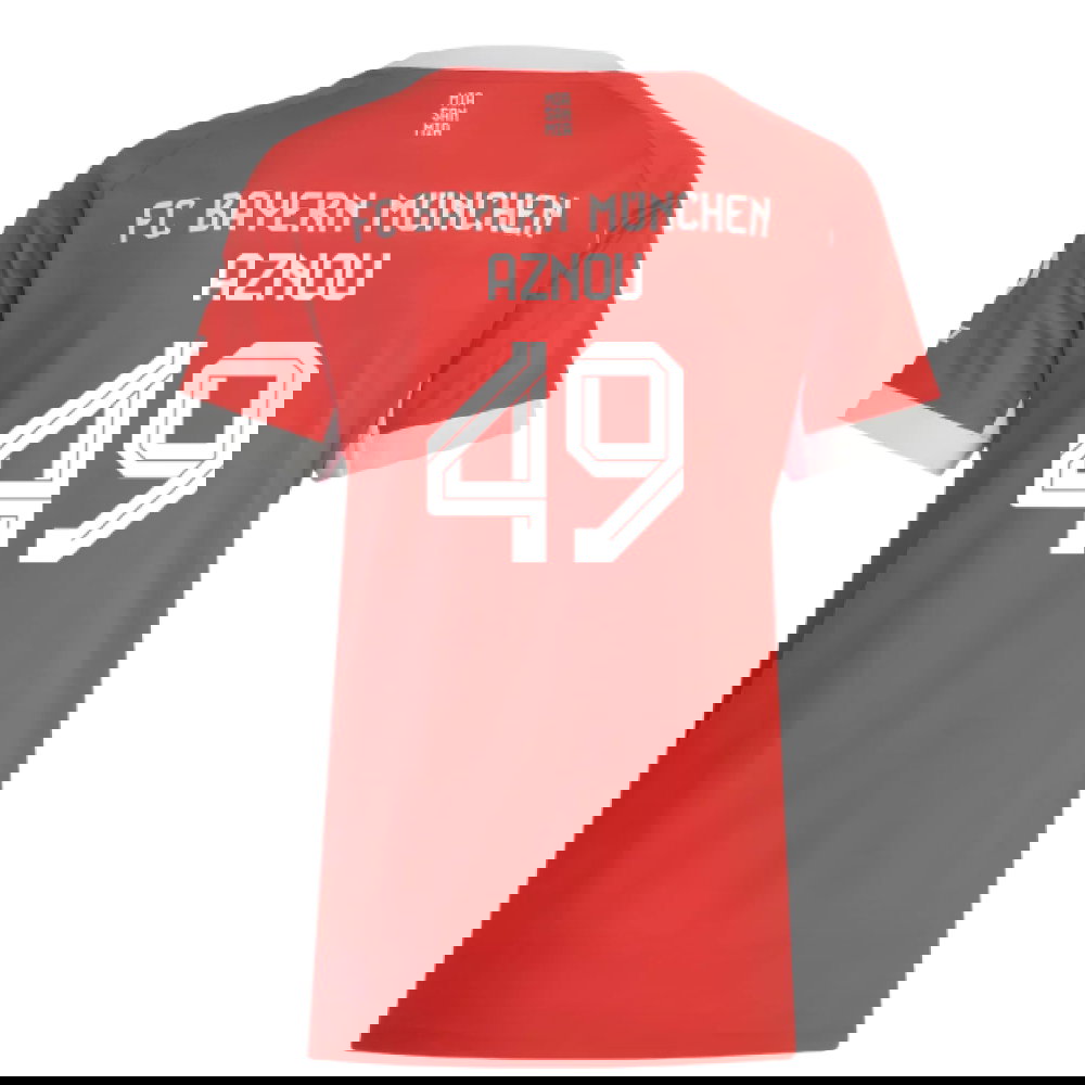 2025-2026 Bayern Munich Home Shirt (Womens) (Aznou 49)