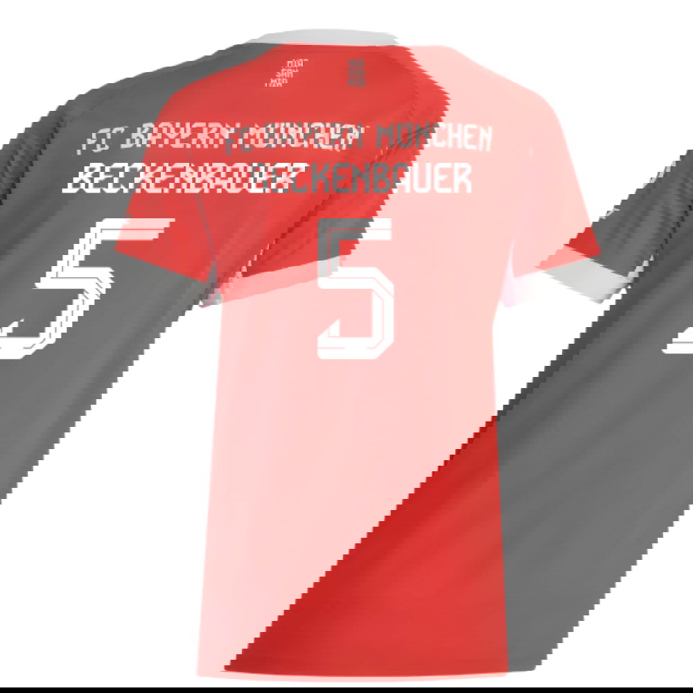 2025-2026 Bayern Munich Home Shirt (Womens) (Beckenbauer 5)