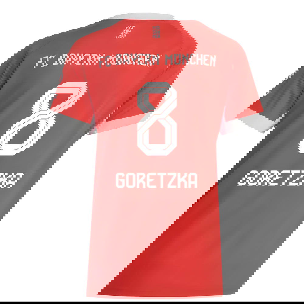 2025-2026 Bayern Munich Home Shirt (Womens) (Goretzka 8)