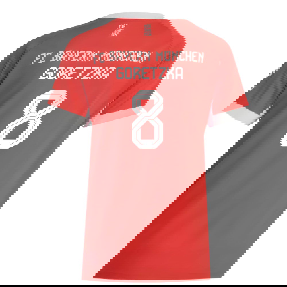 2025-2026 Bayern Munich Home Shirt (Womens) (Goretzka 8)
