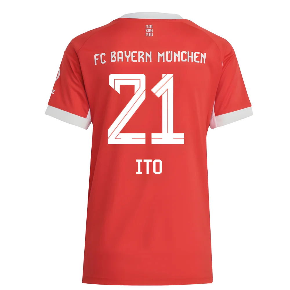 2025-2026 Bayern Munich Home Shirt (Womens) (Ito 21)