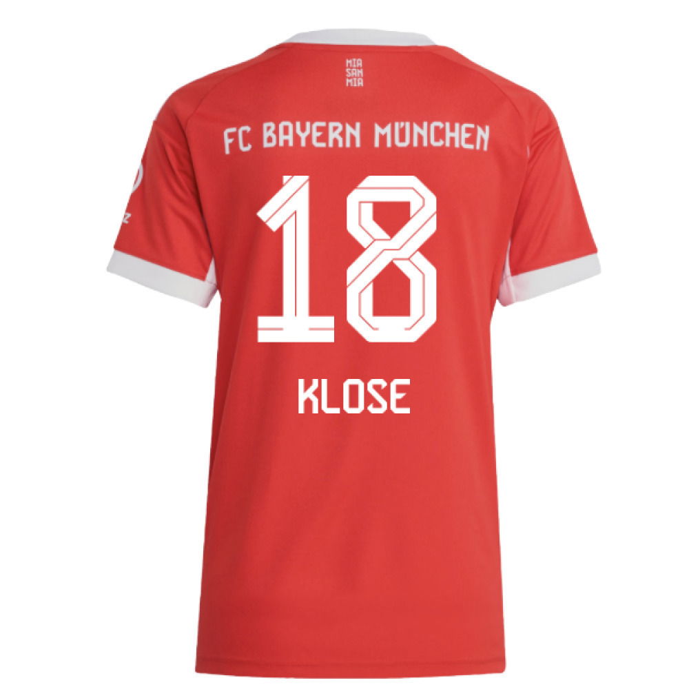 2025-2026 Bayern Munich Home Shirt (Womens) (Klose 18)
