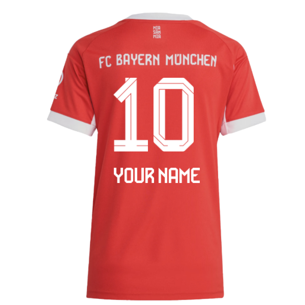 2025-2026 Bayern Munich Home Shirt (Womens) (Your Name)