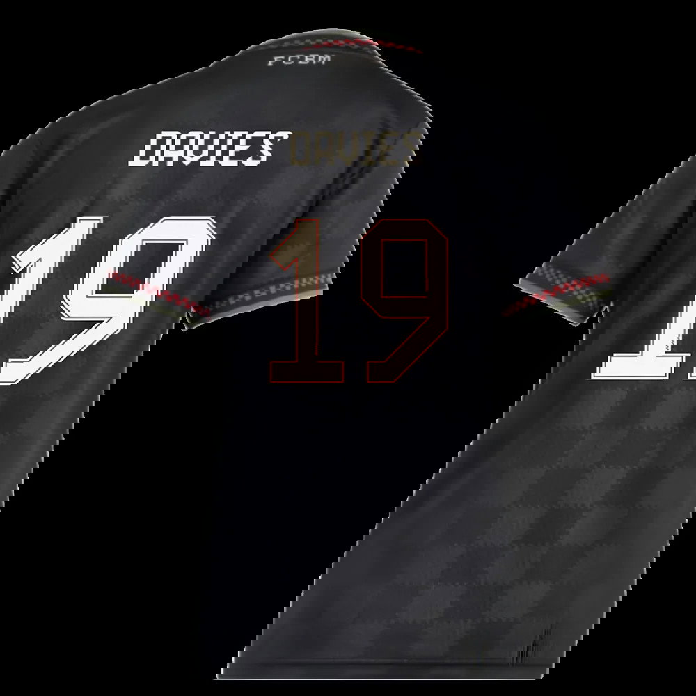 2025-2026 Bayern Munich Third Shirt (Womens) (Davies 19)