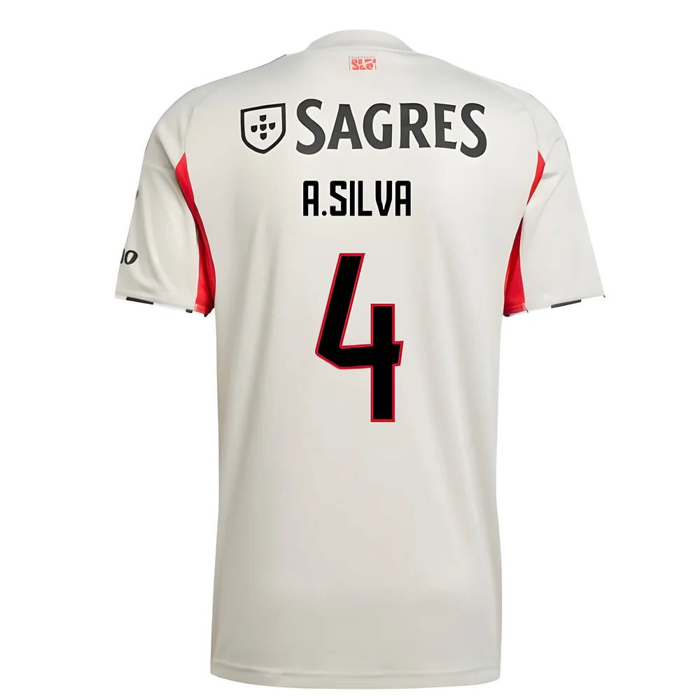 2025-2026 Benfica Away Shirt (A.Silva 4)