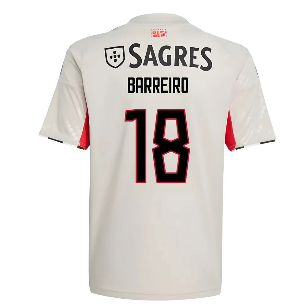 2025-2026 Benfica Away Shirt (Kids) (Barreiro 18)